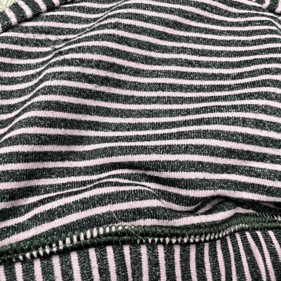 Lululemon Purple Stripe Sports Bra - Picture 3 of 13